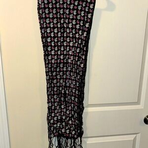 Pink& Black& White Scarf